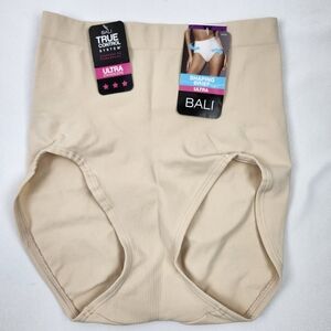 Bali 2XL True Control System Ultra Shaping Brief Underwear X204 Soft Taupe Beige